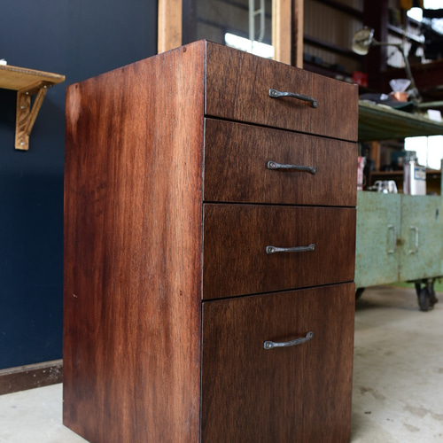 昭和ノスタルジックな書斎机 机・デスク オーダー店舗什器＆家具