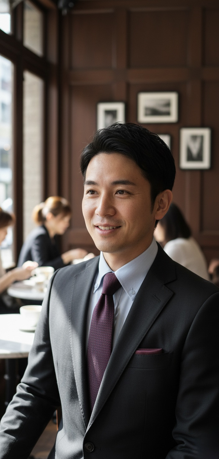 京都右京silkネクタイ　季節の旅路