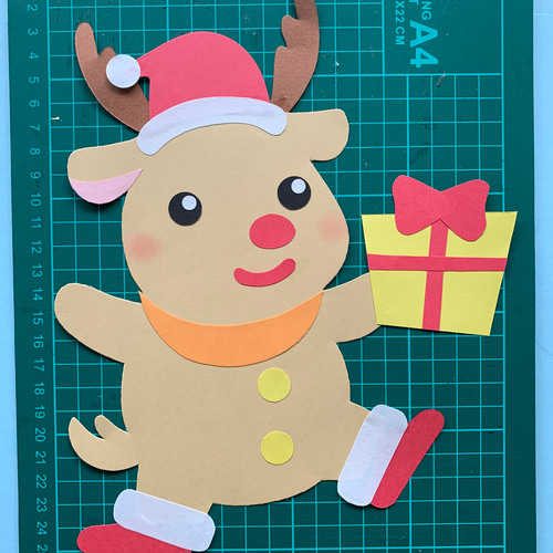 ハンドメイド 壁面飾り☆12月クリスマス【保育園/施設】サンタ
