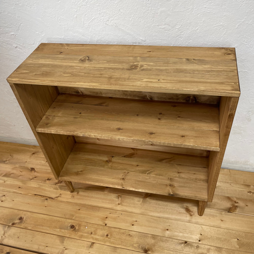 木製　ハンドメイド　オーダー　ロの字　　　　プリンター　台　棚　ラック　シェルフ h75w76d26.7 A4サイズ収納 シンプルラック プリンター台 本棚