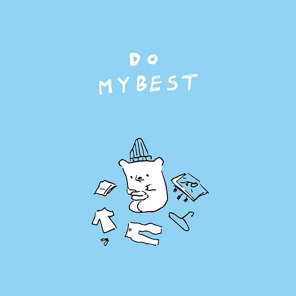 「DO MY BEST」耐衝撃グリップiPhoneケース 10枚目の画像