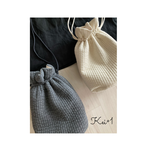 ♡closetページ　　　オトナ可愛い♡ヌビキルトフリルバッグ d3f3b6b0846b2b5a9a23af751b2932
