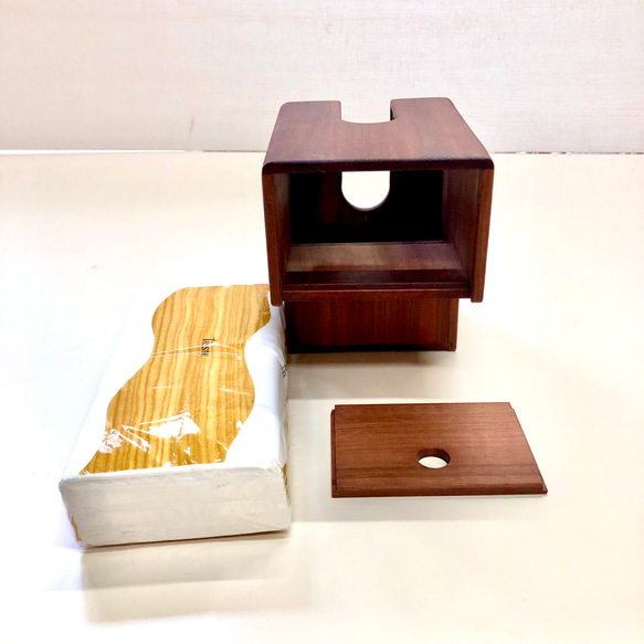 マコーレ　Ｌ型ティッシュボックス 6枚目の画像