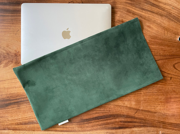 結束銷售☆MacBook Air、常春藤綠皮套/皮革文件包專用 第2張的照片