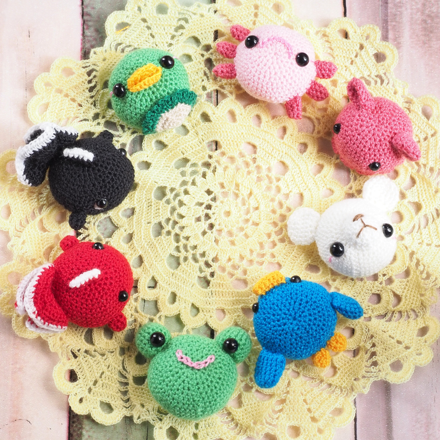 みぃまんじゅうさま専用　編みぐるみマタニティマーク　ハンドメイド みぃまんじゅうさま専用 編みぐるみマタニティマーク