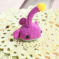 [定做] Amigurumi Sea Creature Manju (4) [胸針/髮帶等] 第7張的照片