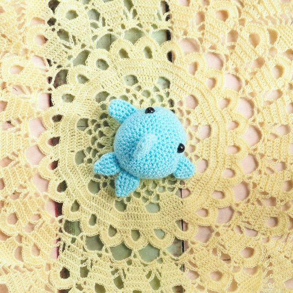 [定做] Amigurumi Sea Creature Manju (4) [胸針/髮帶等] 第6張的照片