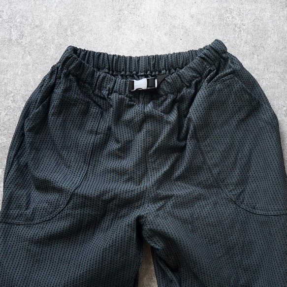 單刺子短褲/黑色/三河棉刺子織 第5張的照片