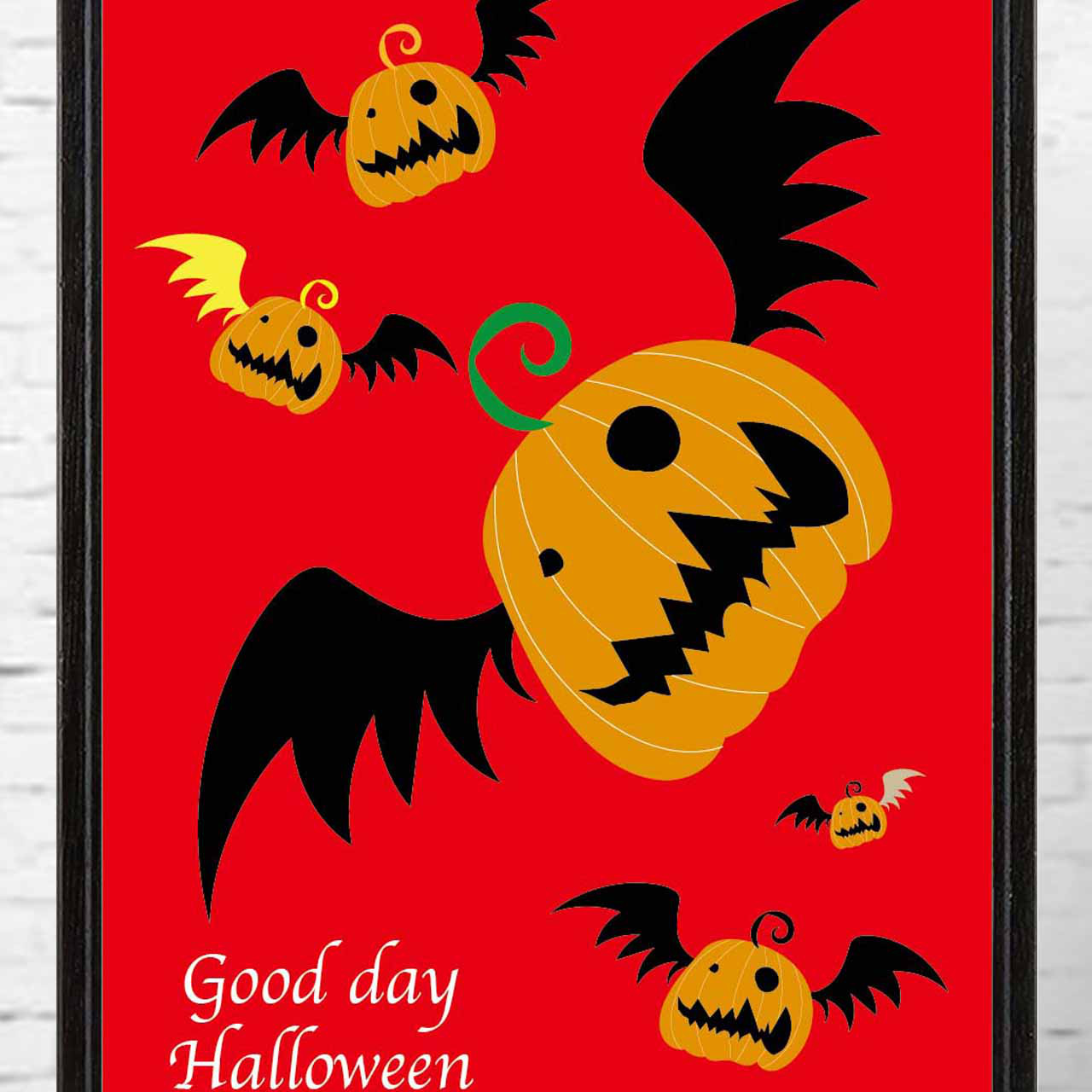 ハロウィン　送料無料　アートポスター　アート　ポスター　626