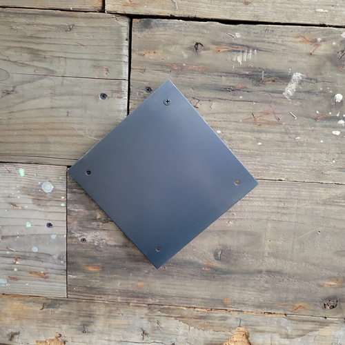 錆びた鉄板 絵画 看板 黒板 メニュー オブジェ 古道具