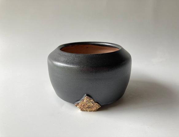 陶製植木鉢「粋」part3 Sサイズ 2枚目の画像