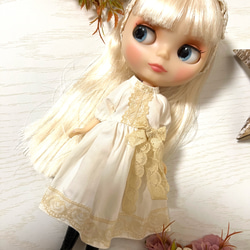 ブライスアウトフィット ワンピース、ヘアーアクセサリー2点セット