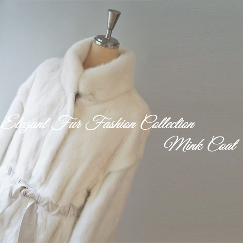 ずっと欲しかったホワイトミンクを今年こそ！程よく肩落ちしたデザイン