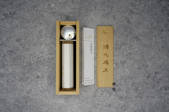 【珮愷】《禪心朗月 — 澄懷觀道》線香禮盒  《ZEN MOON》INCENSE STICKS 第3張的照片