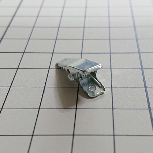 ミニ ヘアピン 2.5cm ドール 人形用 ワニ口ピン 50個【2.5cm