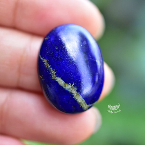 ラピスラズリコッパー ひし形 20mm×8mm | 石の名前から選ぶ（石