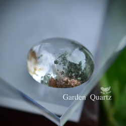 立体クローライト☆ガーデンクォーツ s536 天然石 Funky garuda 天然石