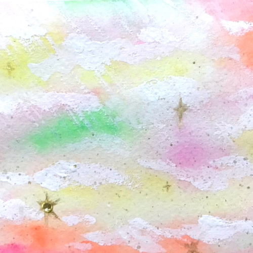 お値下げ⭐️虹色の空/水彩画/No36 絵画 original-kyo 通販 お値下げ⭐️虹色の空/水彩画/No36 絵画 original-kyo 通販