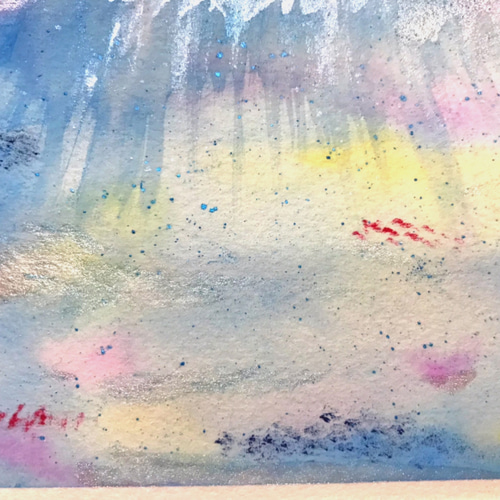 絵画「薄氷溶けて午後の陽だまり」　水彩画 sddefault.jpg