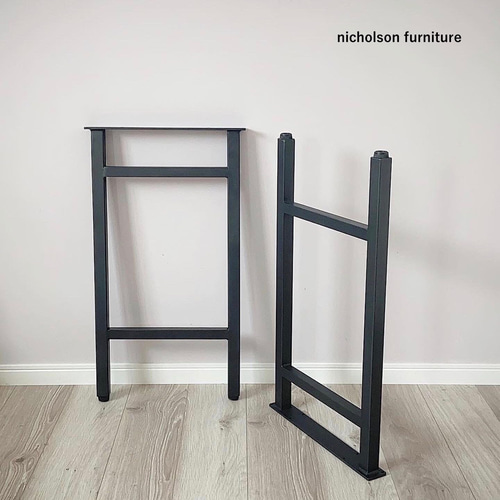 DIYアイテム 】アイアン脚 ハイタイプ テーブル・デスク用 ラダー型