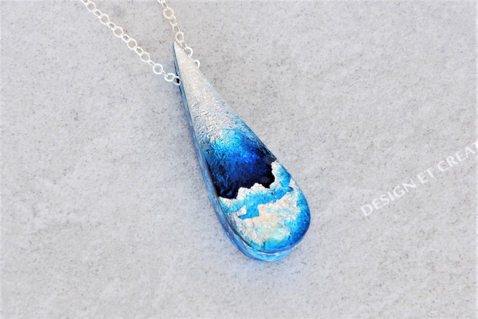 Sazanami - 雫ペンダント sv