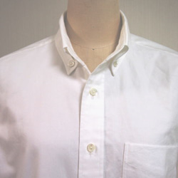 ボタンダウンシャツ（白地） 4枚目の画像