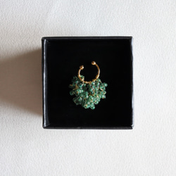 merletto forest French vintage earcuff 2枚目の画像