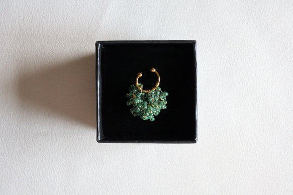 merletto forest French vintage earcuff 2枚目の画像