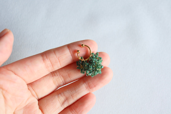 merletto forest French vintage earcuff 7枚目の画像