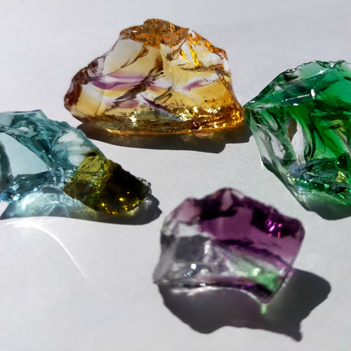 アンダラクリスタル イエロー　グリーン ブルー ★B2★ アンダラクリスタル イエローグリーン ブルー ☆B2☆