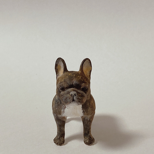 フレンチブルドッグ タイガーブリンドル インテリア雑貨 置物 【ペット