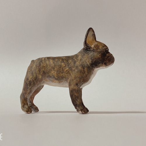 フレンチブルドッグ タイガーブリンドル インテリア雑貨 置物 【ペット