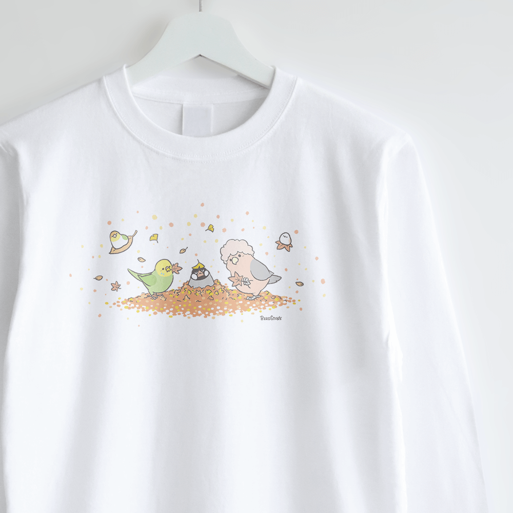 00's 蝶々プリントTシャツ itimi hooked toro shury 長袖Tシャツ（紅葉の季節） Tシャツ BIRDSTORY 通販 14543191