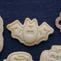 コウモリ（スタンプ付き）クッキー型・クッキーカッター 3枚目の画像