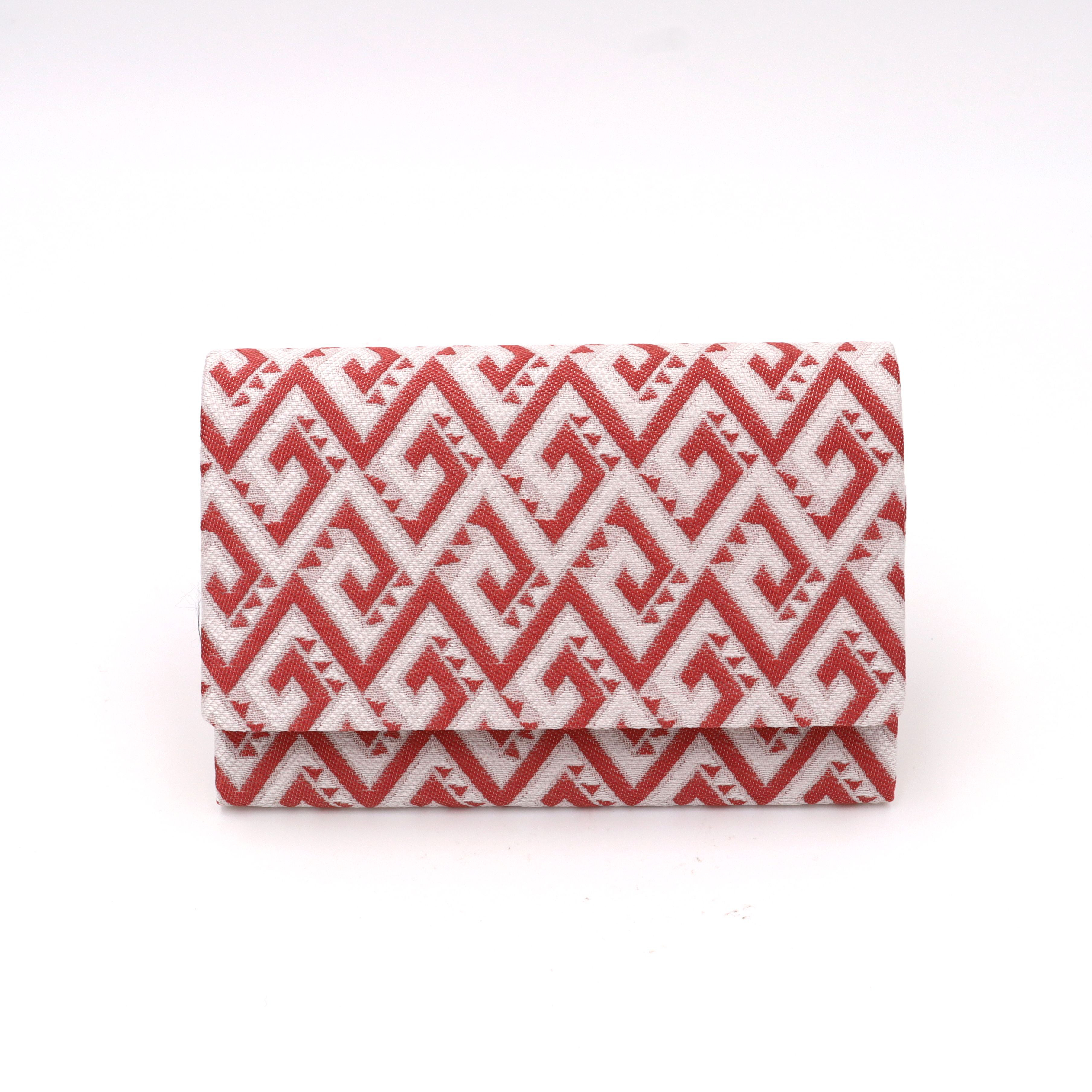 京の錦織　光峯錦織工房　干支の柄を楽しむ　馬の柄　馬光錦　名刺入れ