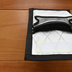 【値下げ】パスケース コインケース ミニ財布 コンパクト X-Pac ホワイト 防水 co 4枚目の画像