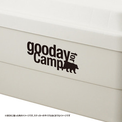グッデイ CAMP キャンプ日和 ステッカー 3枚目の画像
