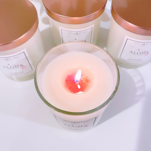 ハワイからお届け】ハワイアン ソルト キャンドル ♡Hawaiian Salt