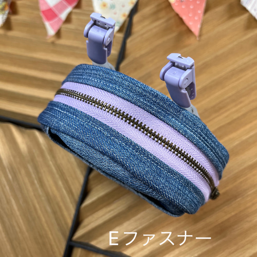 Monchouchou ★ ダンベア ポケットポーチ 移動ポケット 丸型ポーチ デニムポーチ その他入園グッズ HASARD
