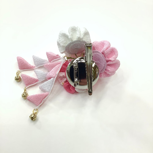 七五三髪飾り つまみ細工 キッズ髪飾り キッズヘアアクセサリー ヘア