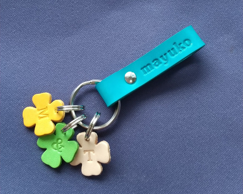 おまとめ中ムンビン手書きクローバーキーホルダー a2903e652d26387a4ea65d573bae9b