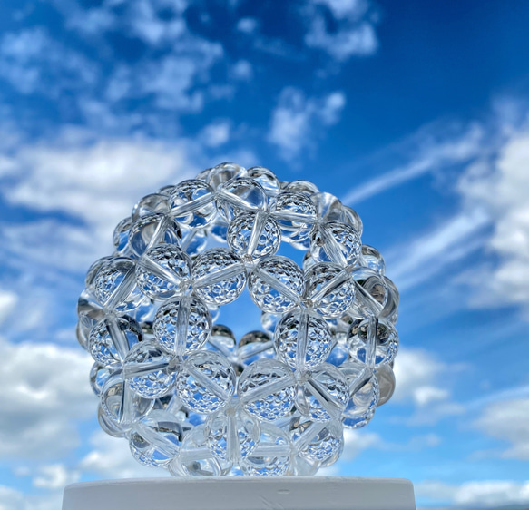 プログラミングフラーレン　ヒマラヤ水晶　 10㎜珠 楽天市場】ヒマラヤ水晶 ブレスレット 珠 10mm 内径 16.5cm