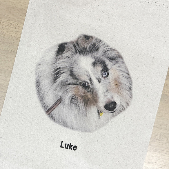 布 プリント オーダー 印刷 猫 犬 ペット 赤ちゃん 子ども 記念 3枚目の画像