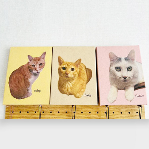 うちの子 オーダー パネル 帆布 記念 出産祝い 犬 猫 メモリアル