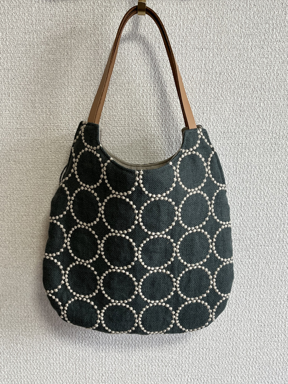 再販　ミナペルホネン　tambourine しずくバッグ