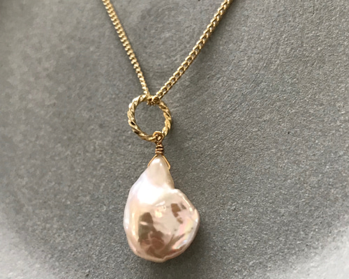 魚淡水パールペンダントネックレス - HIPEARL Jewelry