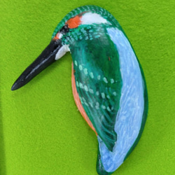 野鳥(カワセミ)のスタンド飾り 4枚目の画像