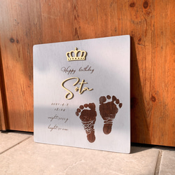 木の命名書＊立体文字 8枚目の画像