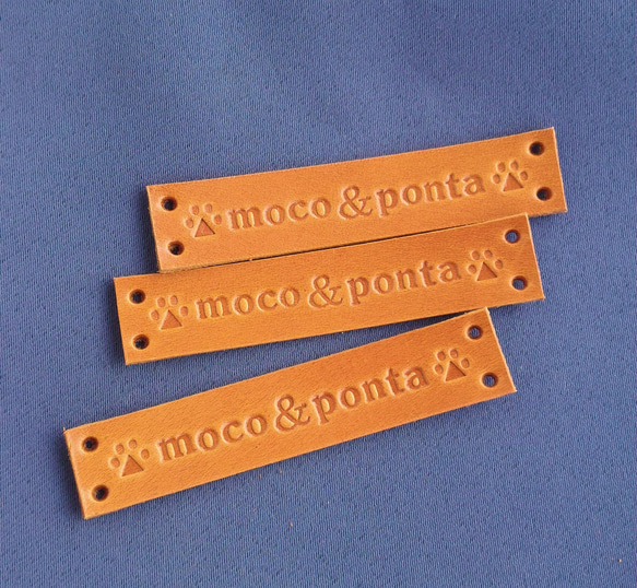 【オーダーページ】ネームタグ名札　ハンドメイド オリジナルネームタグ・ネームラベル◇3枚セット◇手作り品