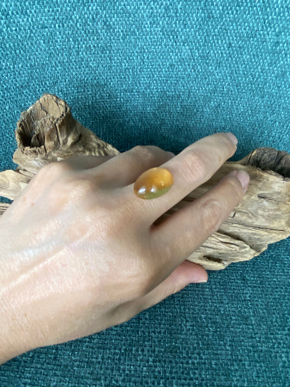 High-Grade & High-Dome シトリン ルース 01  天然石 天然色 3枚目の画像